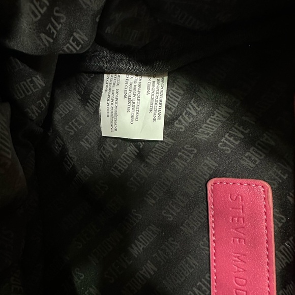 NWOT Steve Madden  Pink Quilted Women's Backpack - Picture 10 of 14